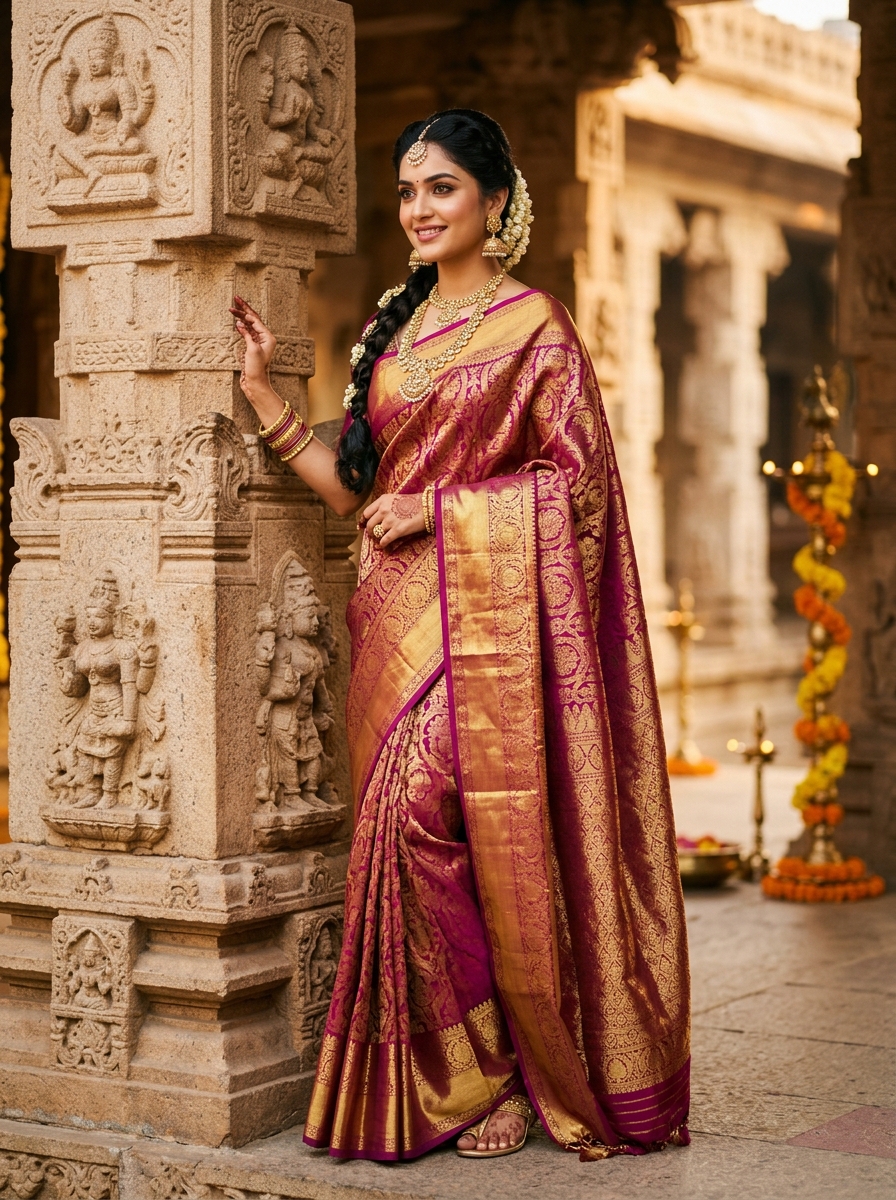 Rangam Saradha Silk Sarees Artistry